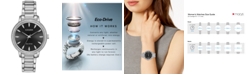 Citizen Eco-Drive Women's Silhouette Stainless Steel Bracelet Watch 36mm